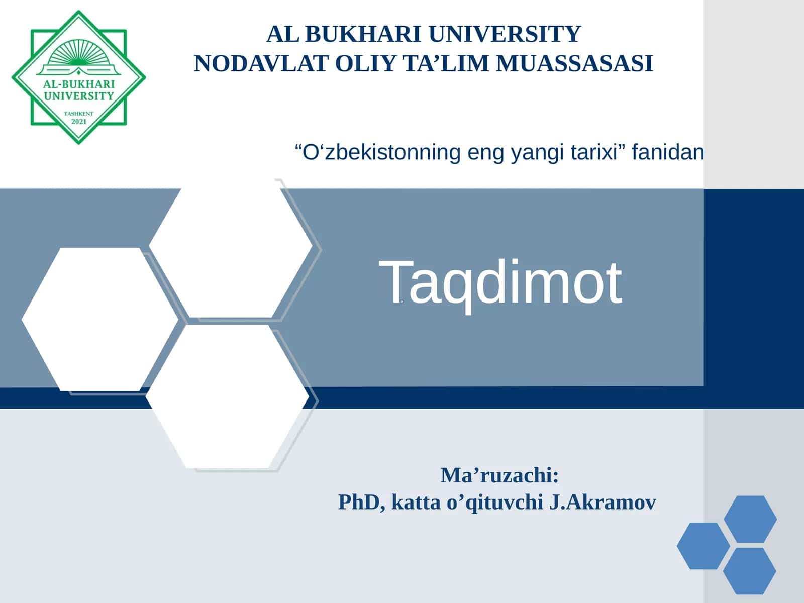 O‘ZBEKISTONDAMUSTAQILLIK G’OYALARINING TARIXIY ASOSLARI 1