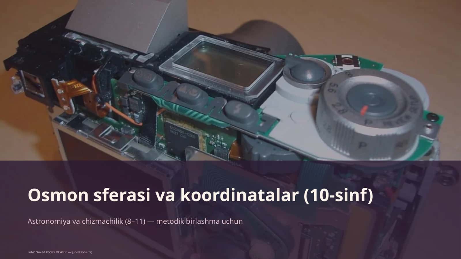 Osmon sferasi va koordinatalar (10-sinf) 1