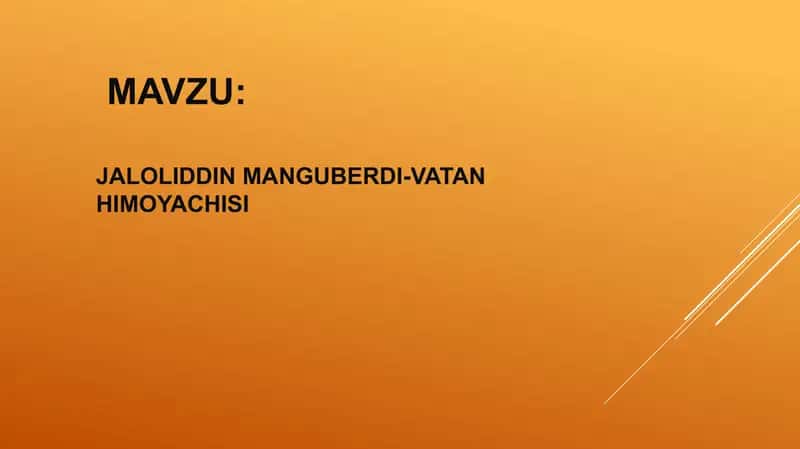 JALOLIDDIN MANGUBERDI 1