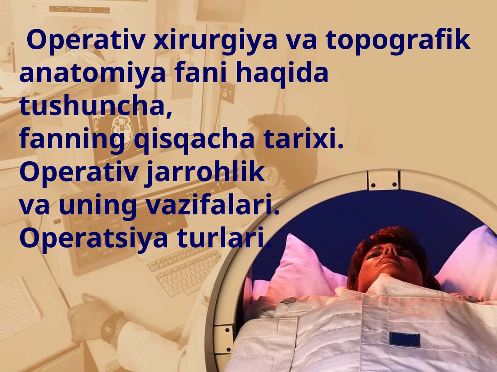 Operativ jarrohlik va topografik anatomiya 1