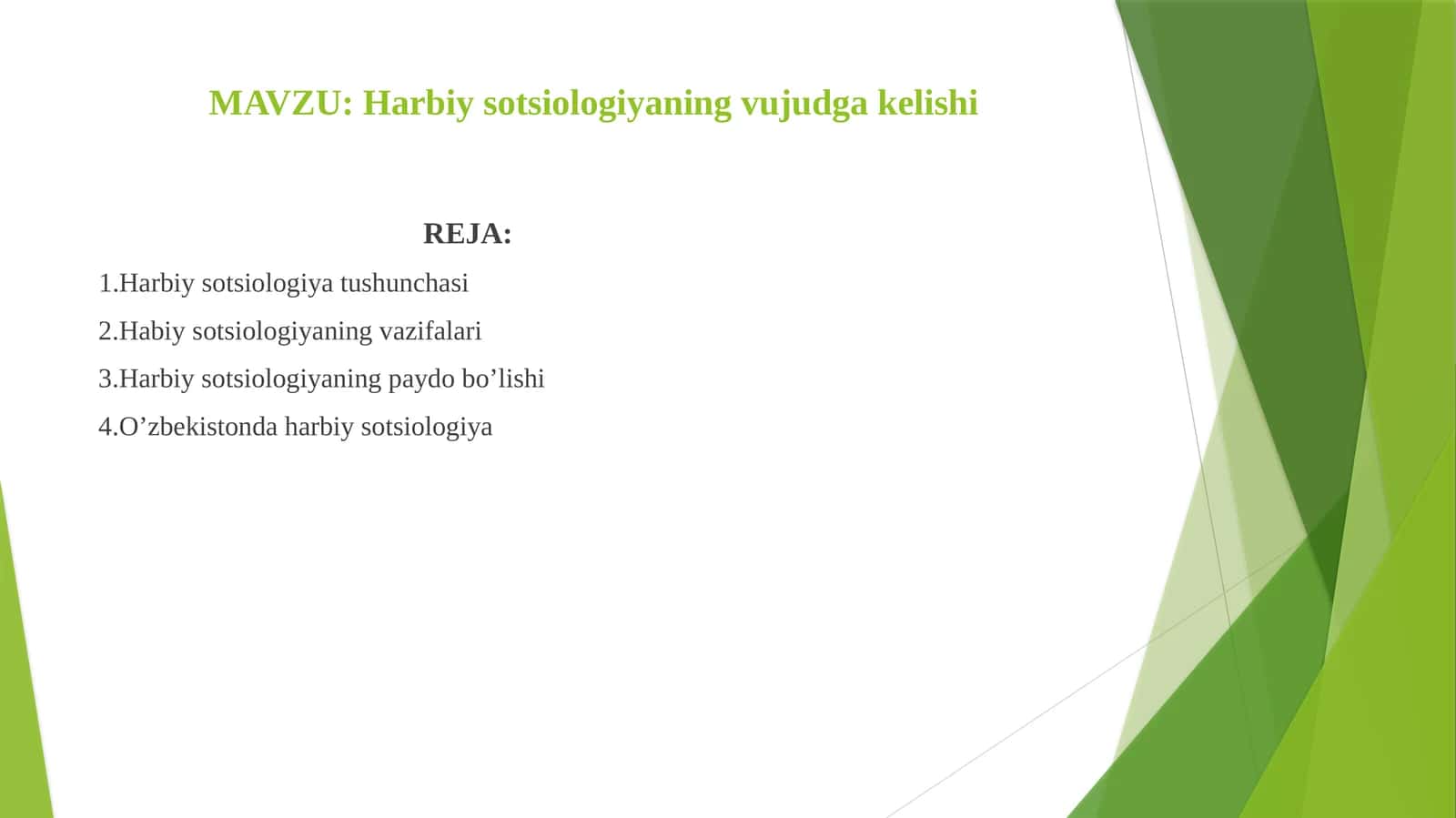 Harbiy sotsiologiyaning vujudga kelishi 1