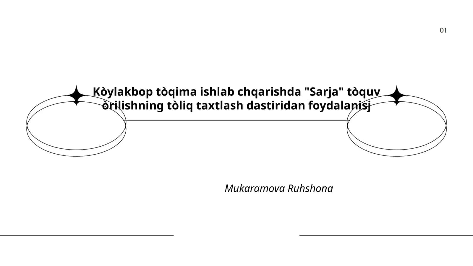 Sarja tòquv òrilishi 1