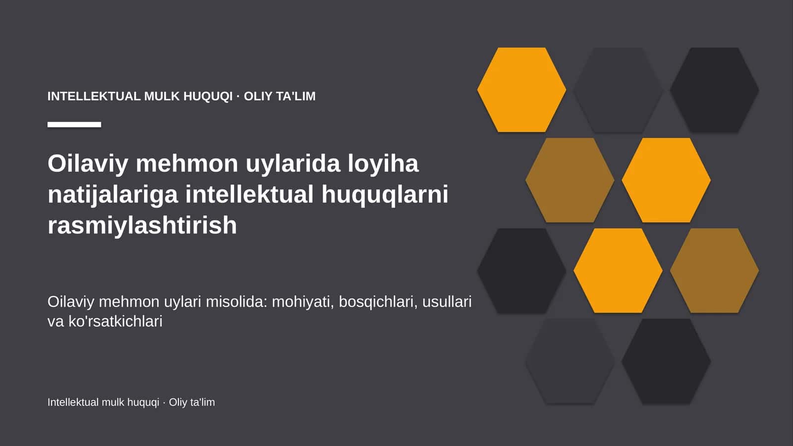 oilaviy mehmon uylarida loyiha natijalariga intellektual huquqlarni rasmiylashtirish 7283 1
