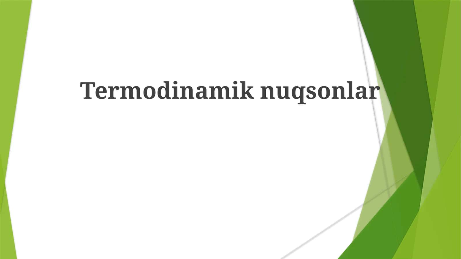 Termodinamiknuqsonlar 1