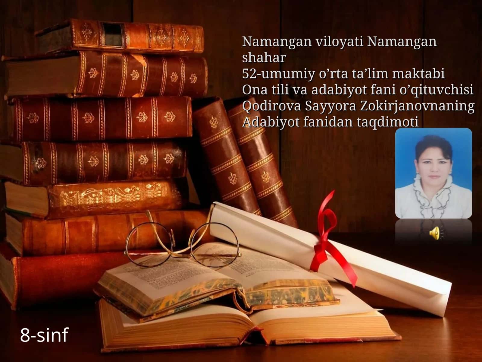 Adabiyot fanidan taqdimoti 1