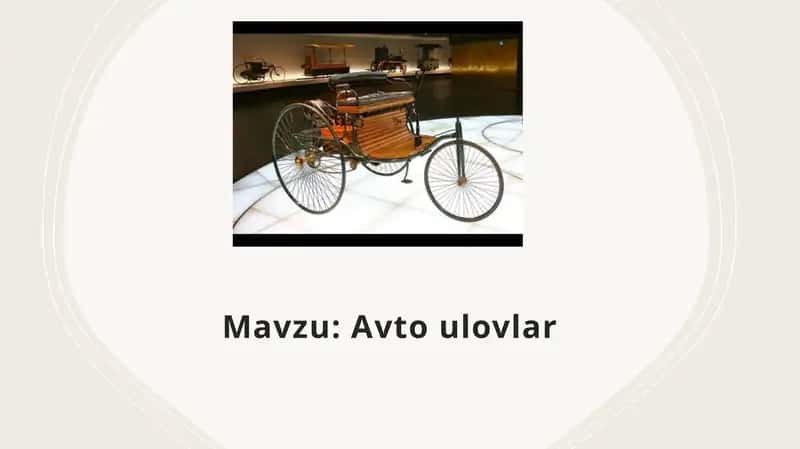 Avtoulovlar 1