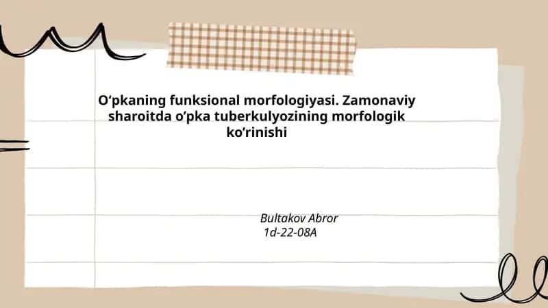 Oʻpka Tuberkulyozi Asoratlari 1