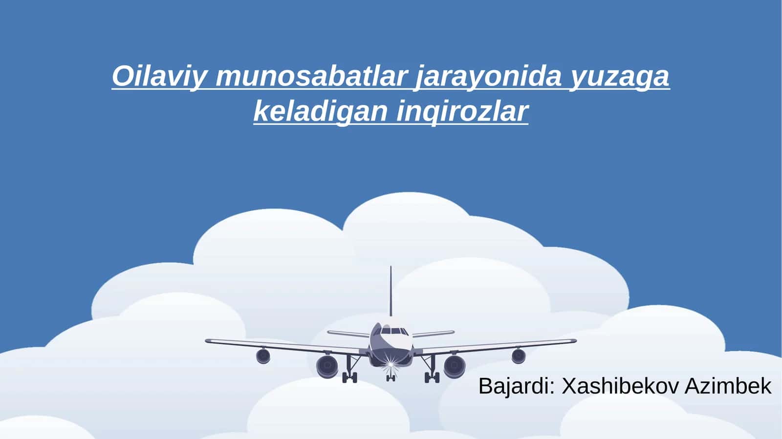 Oilaviy munosabatlar jarayonida yuzaga keladigan inqirozlar 1