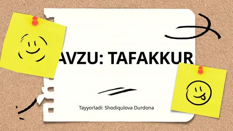 TAFAKKUR 1