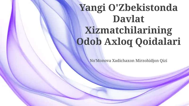 Odob Axloq Qoidalari 1