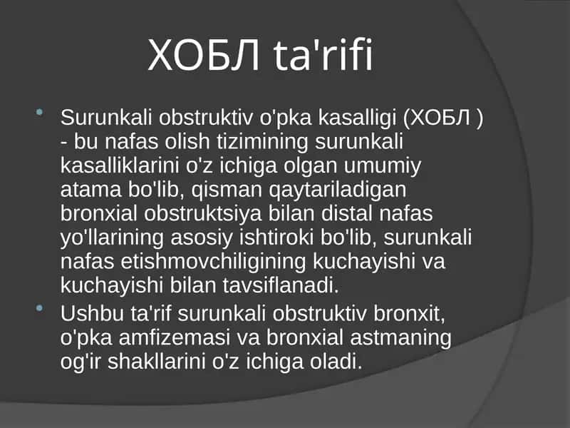 ХОБЛta'rifi 1