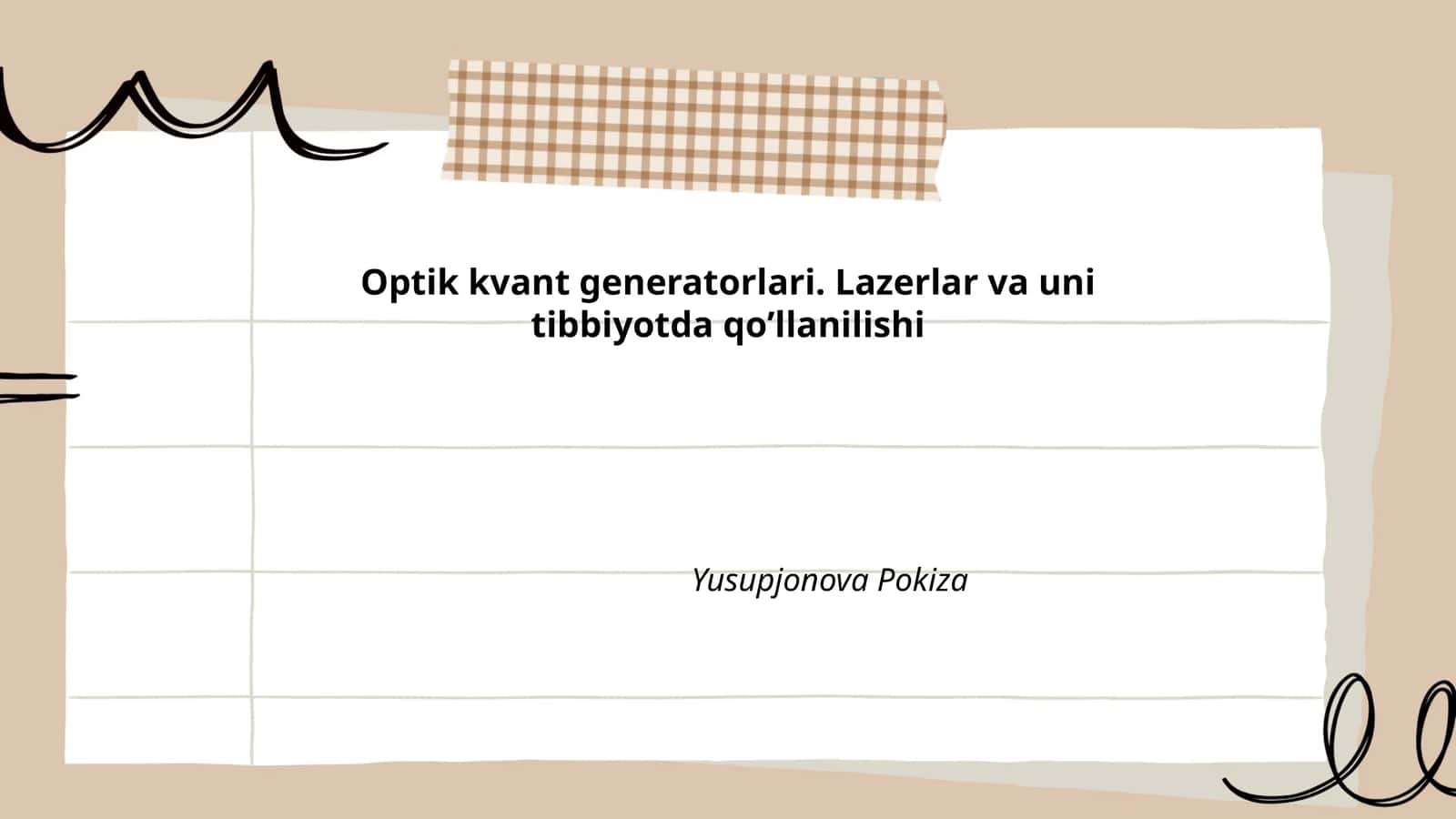 Optik kvant generatorlari 1