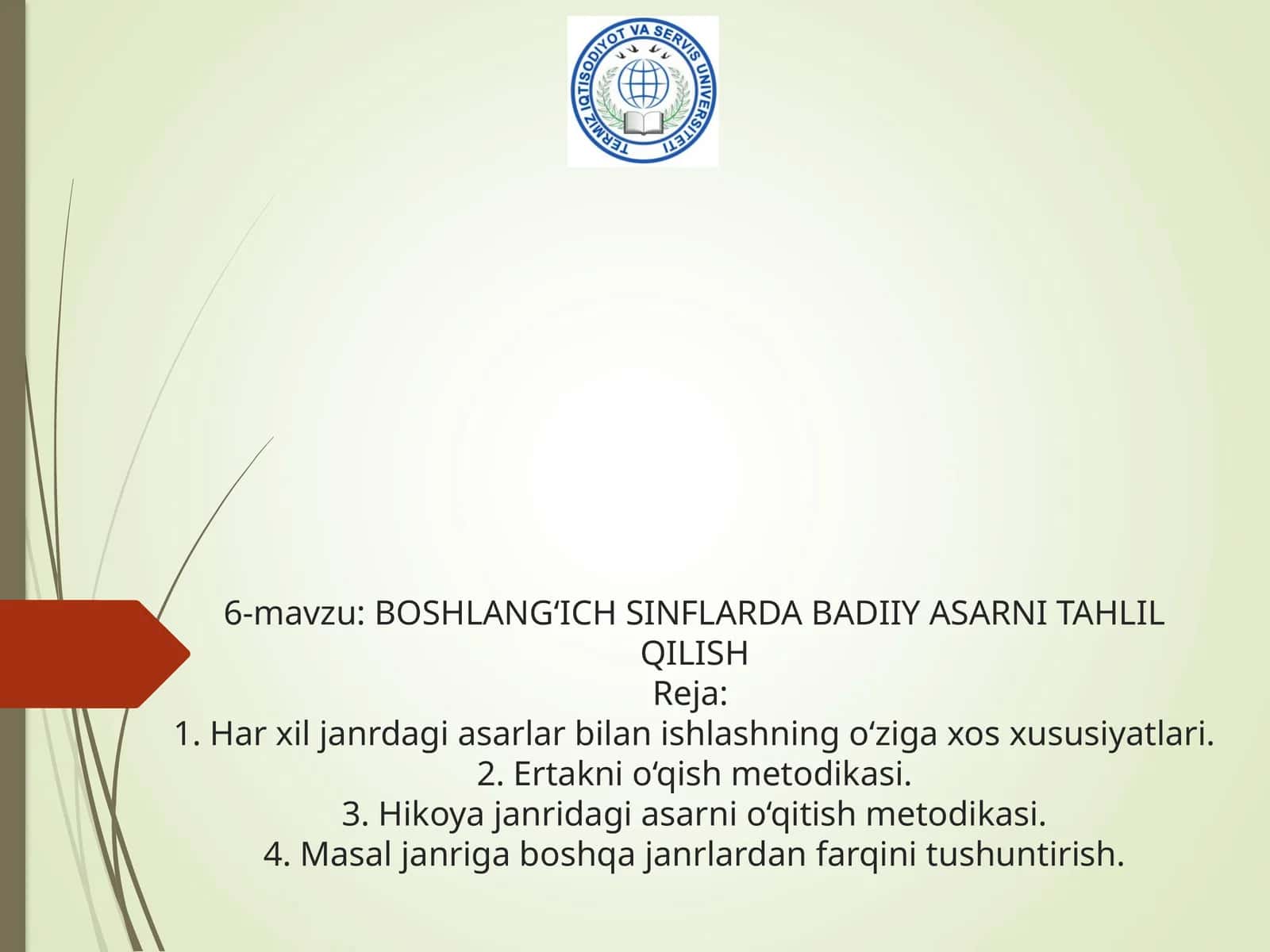 Badiiy asar ustida ishlash bosqichlari 1