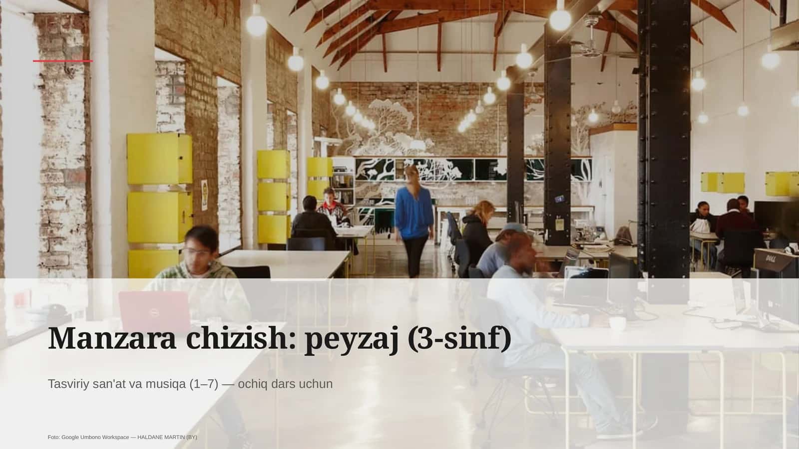 Manzara chizish: peyzaj (3-sinf) 1
