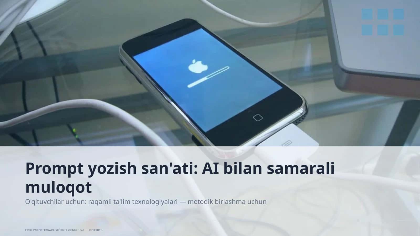 O'qituvchilar uchun: raqamli ta'lim texnologiyalari — metodik birlashma uchun 1