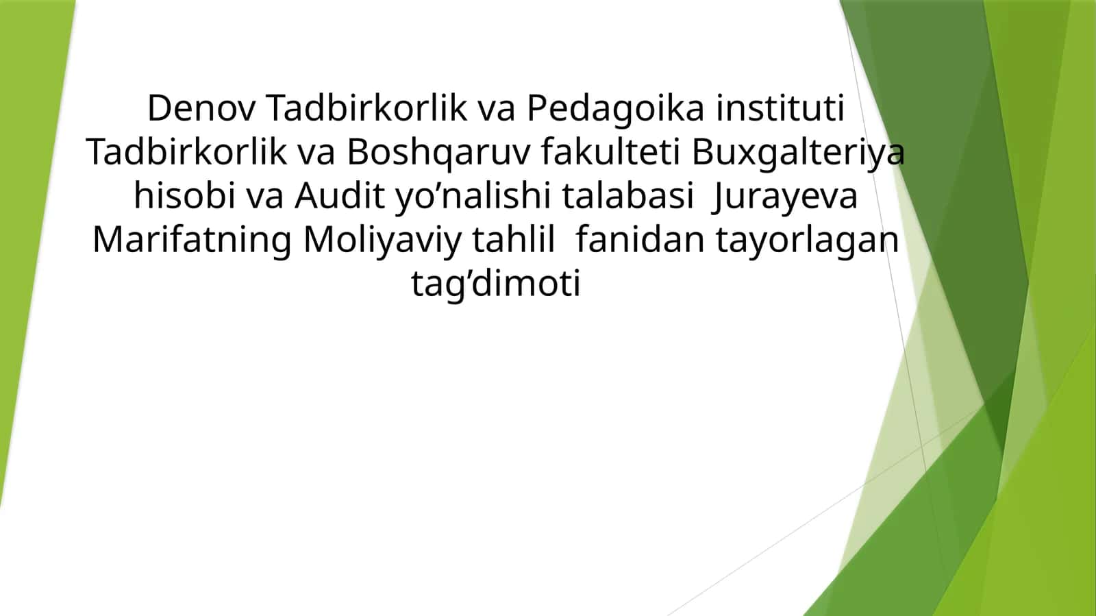 Xorijiy valyutadagi pul mablagʻlari oqimining tahlili 1