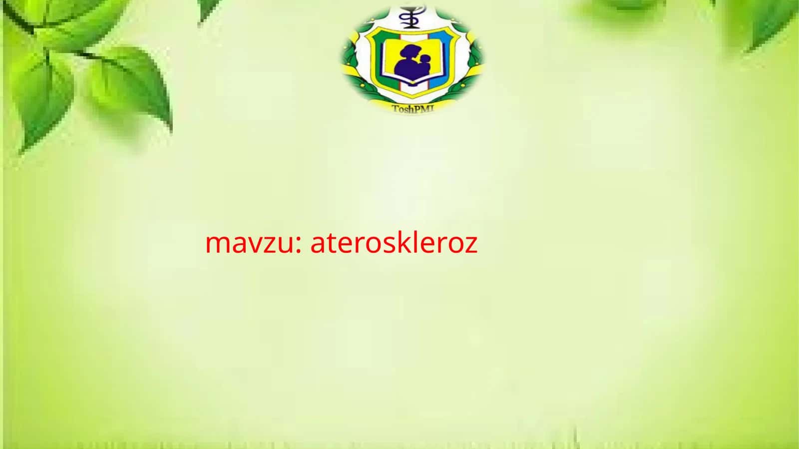 Ateroskleroz 1