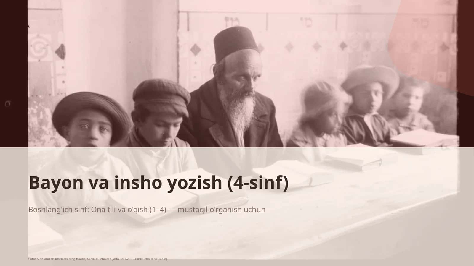 Bayon va insho yozish (4-sinf) 1