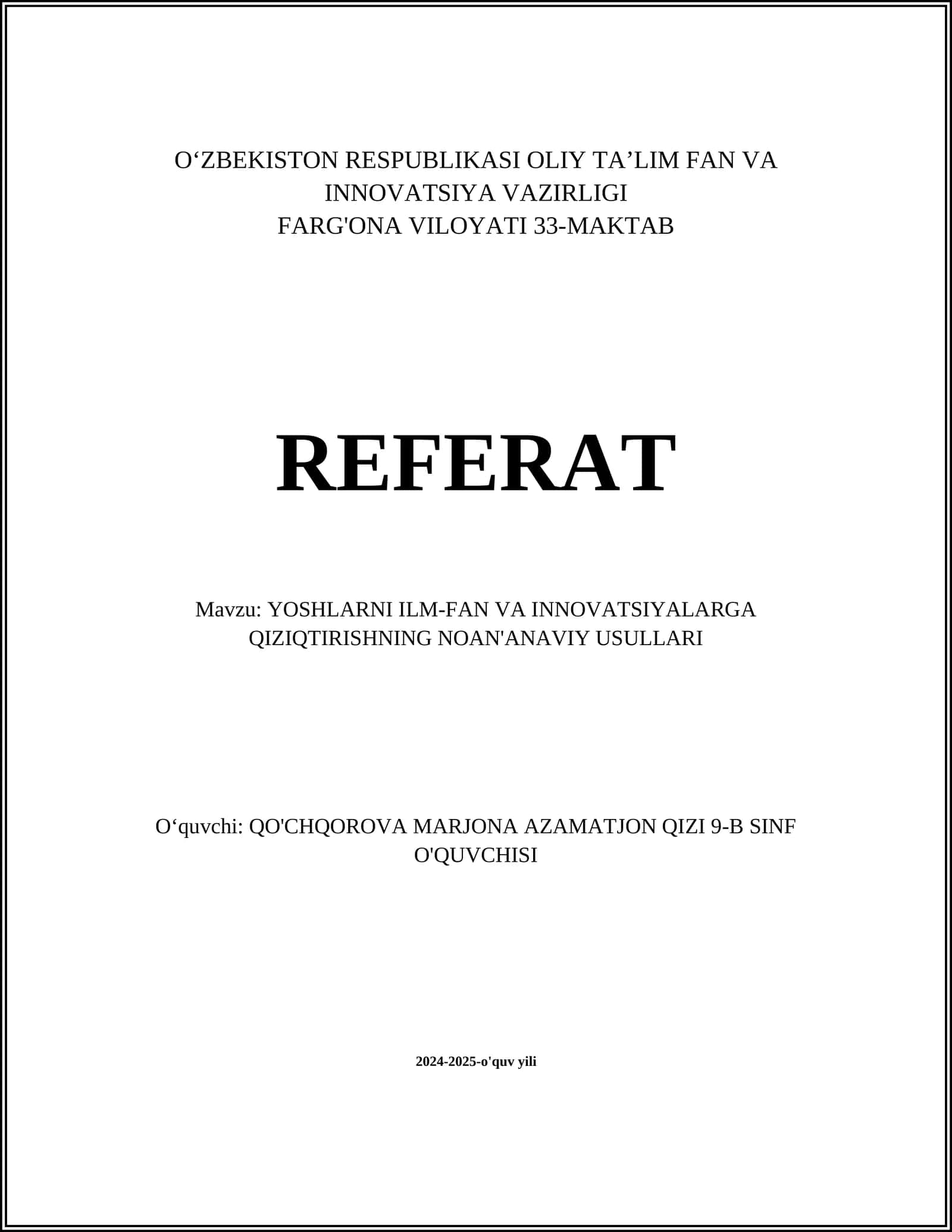 Interaktiv ilmiy o'yinlar 1