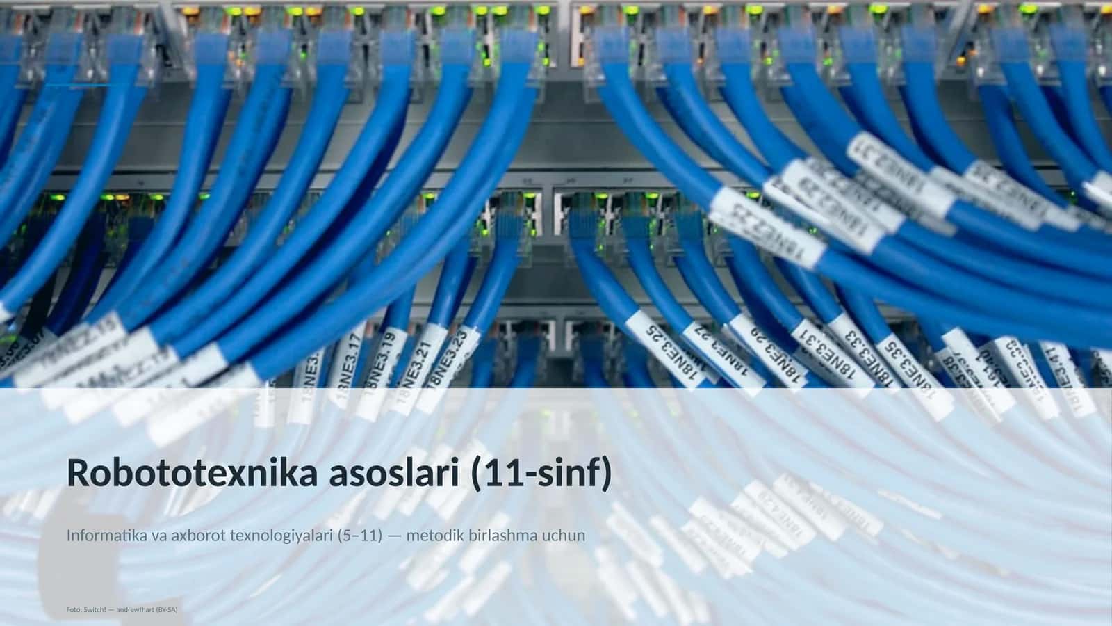Robototexnika asoslari (11-sinf) 1