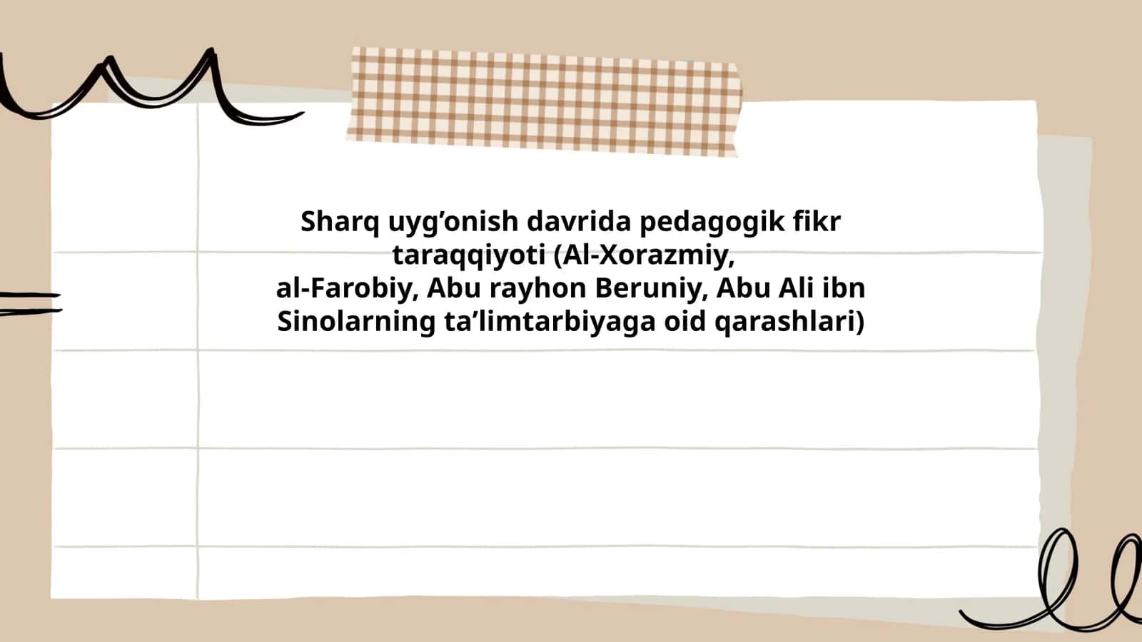 Al-Xorazmiy va ilmiy pedagogika tamoyillari 1