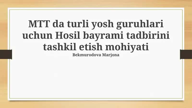 Hosil Bayrami tadbiri 1