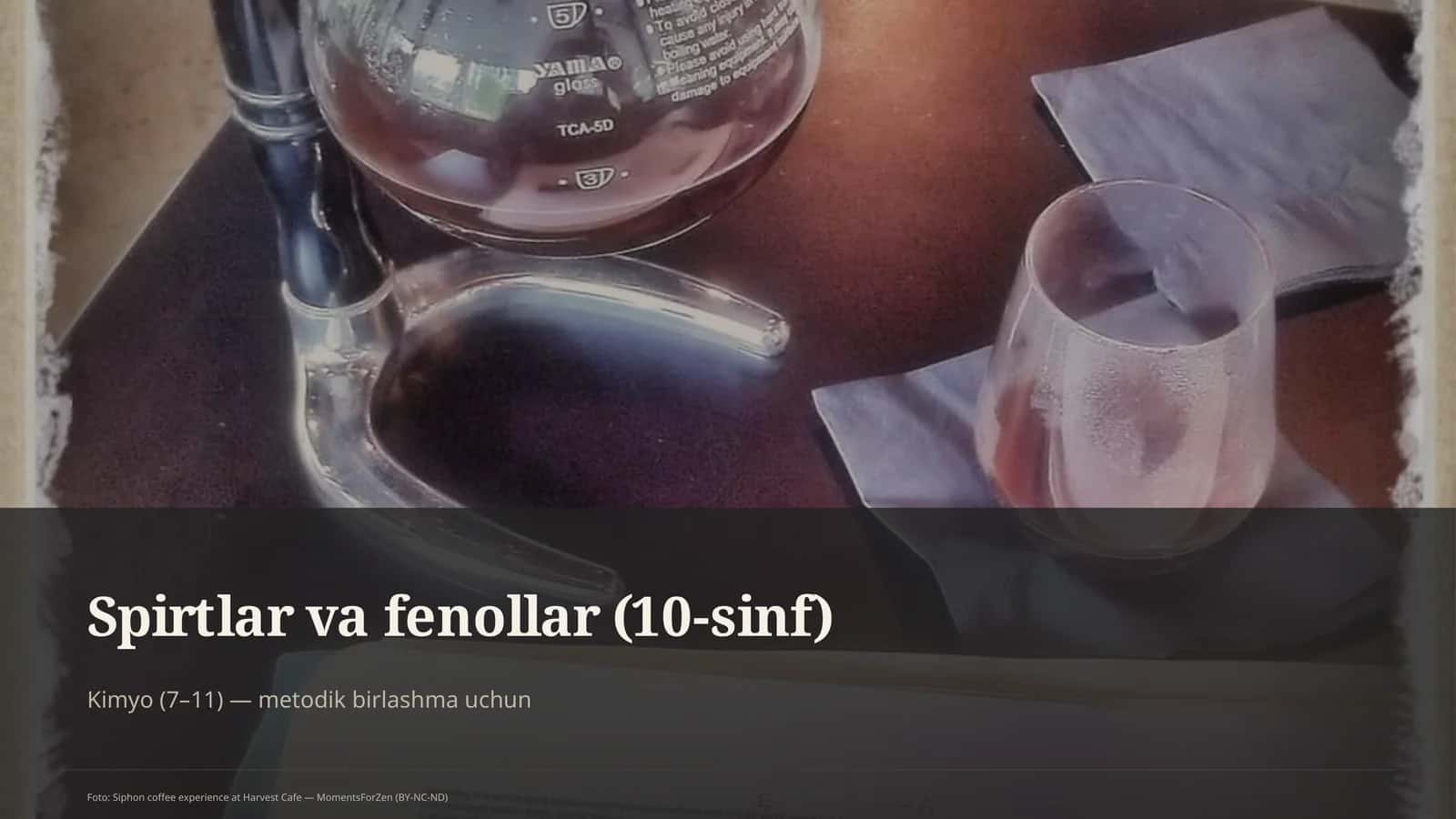 Spirtlar va fenollar (10-sinf) 1