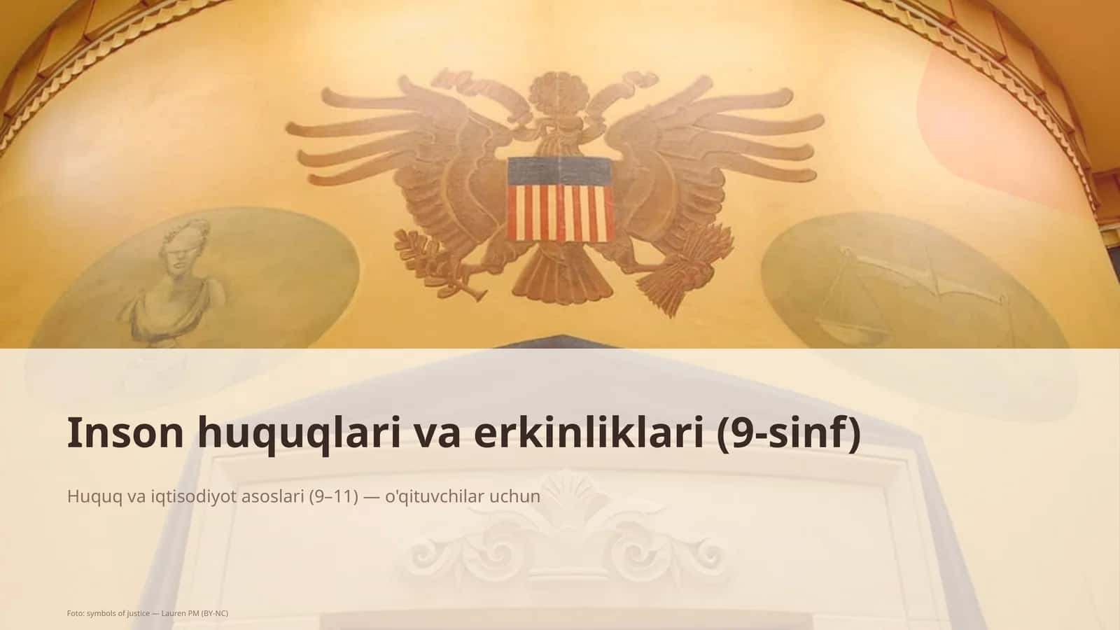 Inson huquqlari va erkinliklari (9-sinf) 1