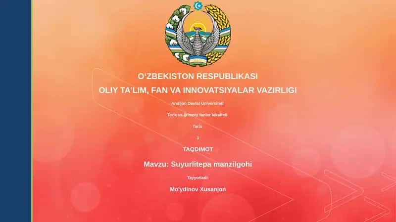 Suyurlitepa manzilgohi 1