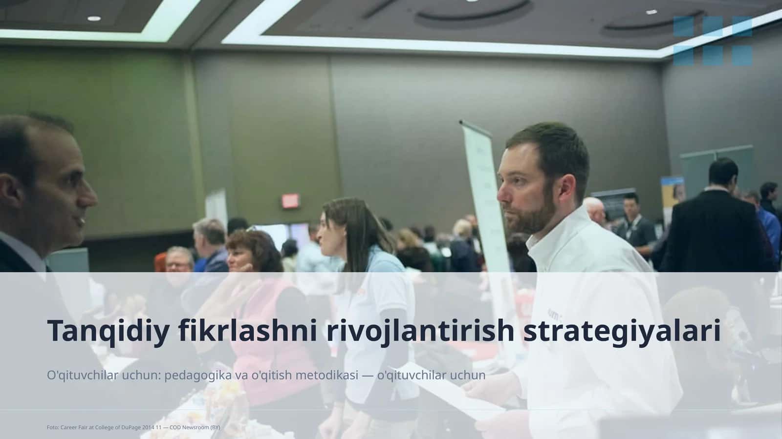 Tanqidiy fikrlashni rivojlantirish strategiyalari 1