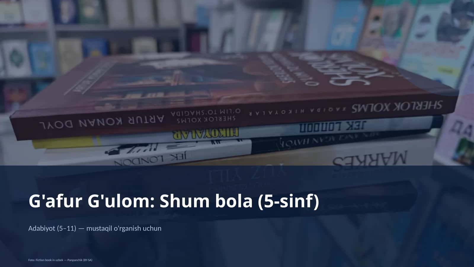 G'afur G'ulom: Shum bola (5-sinf) 1