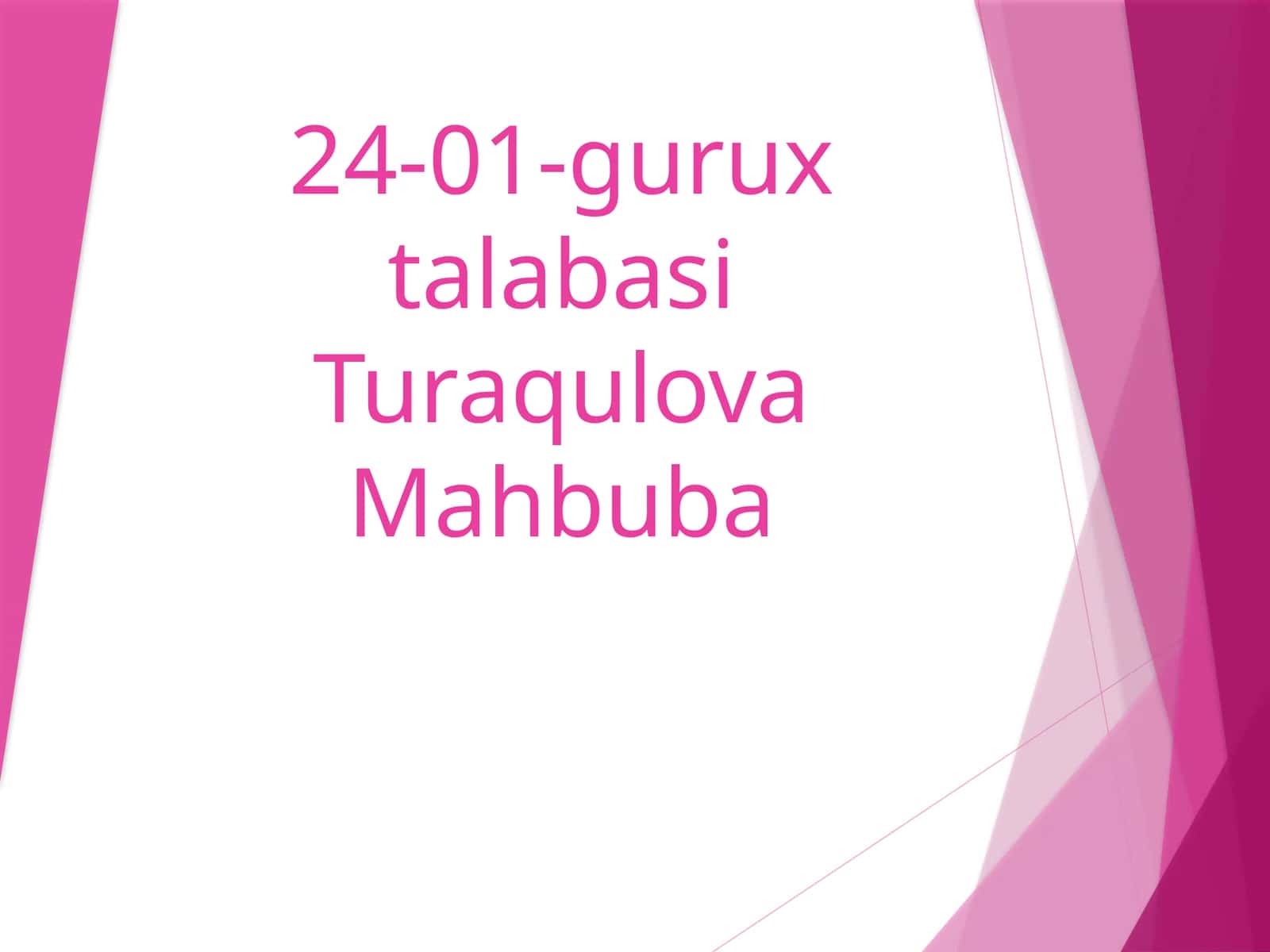 Pedagogik texnika: Nutq texnikasi va madaniyati 1