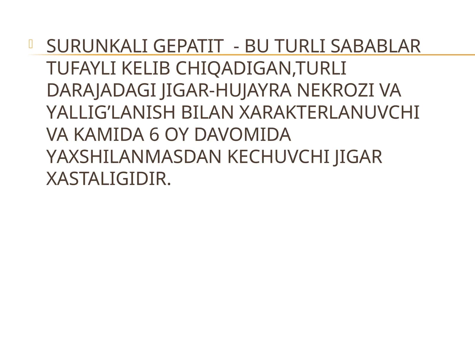 SURUNKALI GEPATIT 1
