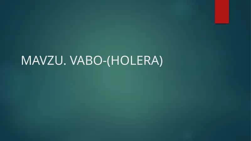 VABO- Вабо-(XOLERA) 1