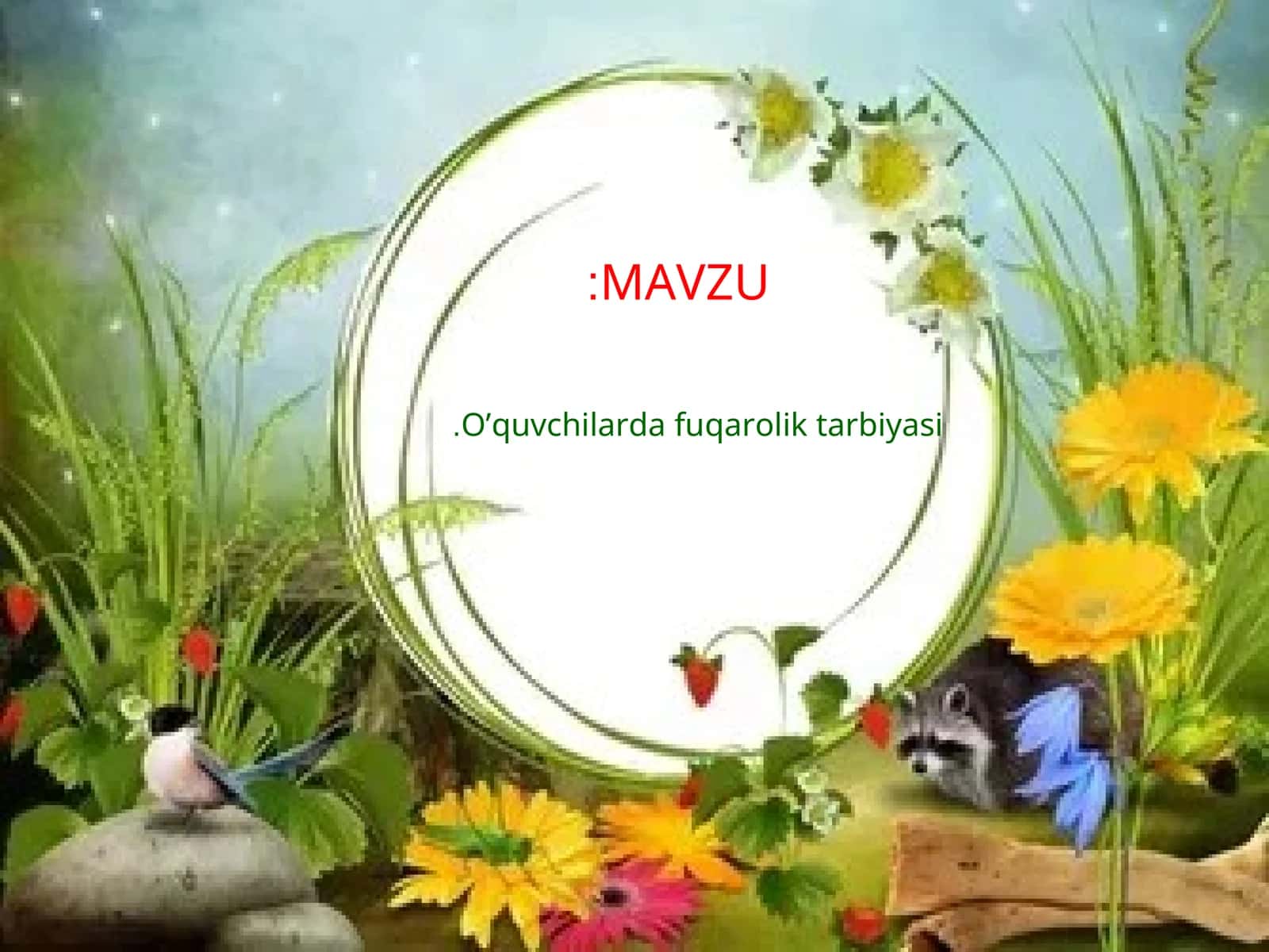 Fuqarolik tarbiyasi 1