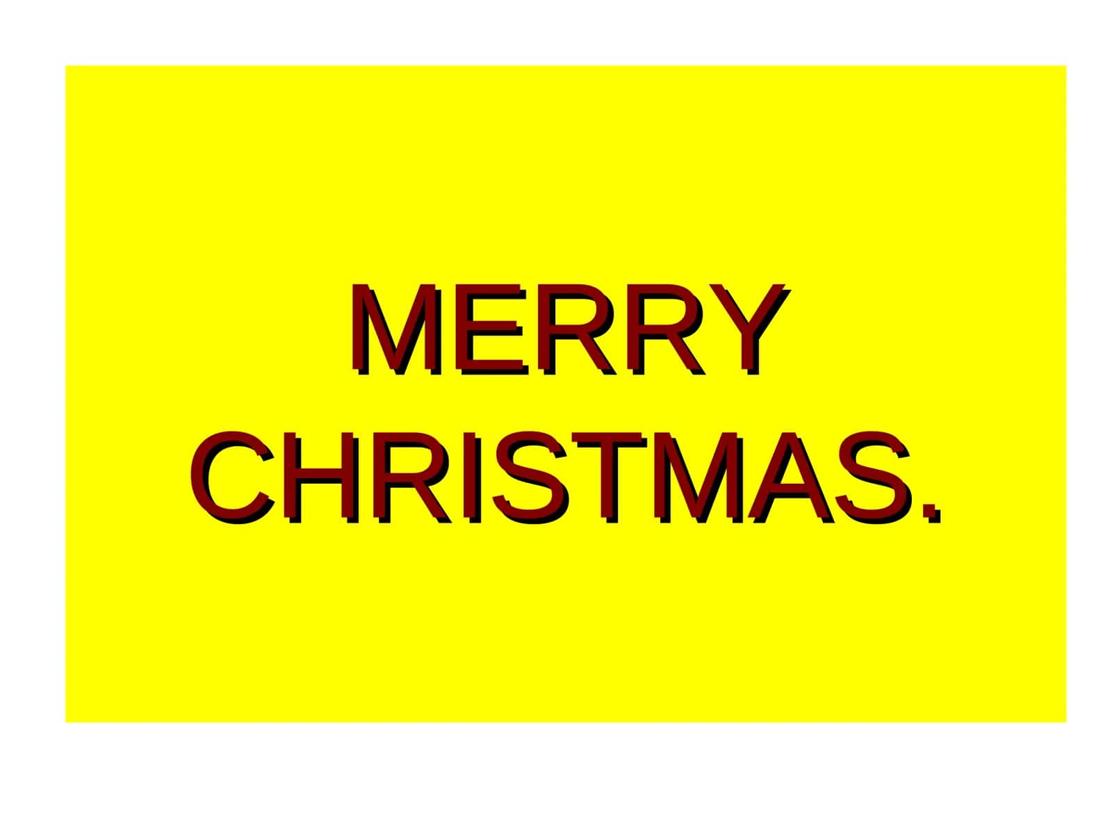 Merry Christmas 1