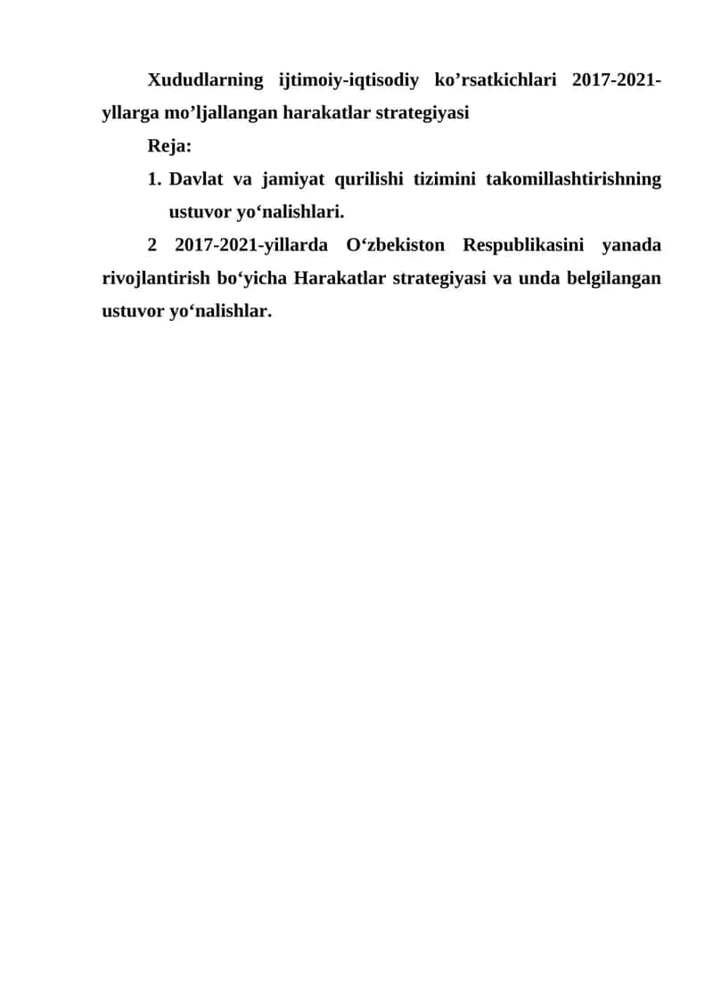 Davlat va jamiyat qurilishi tizimini takomillashtirish 1