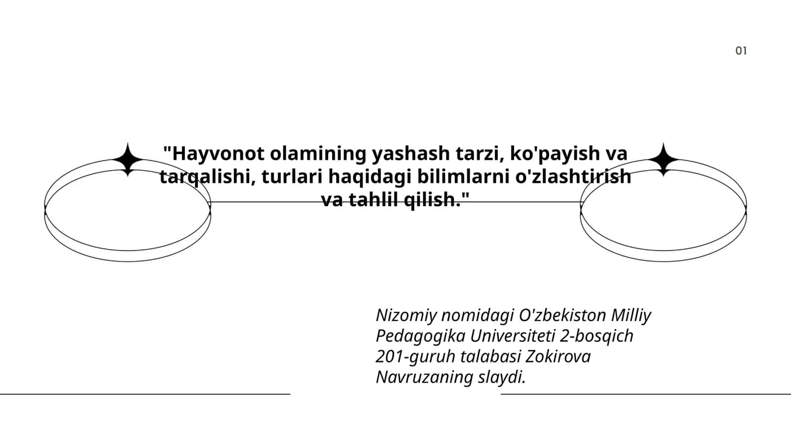 Hayvonot olami 1