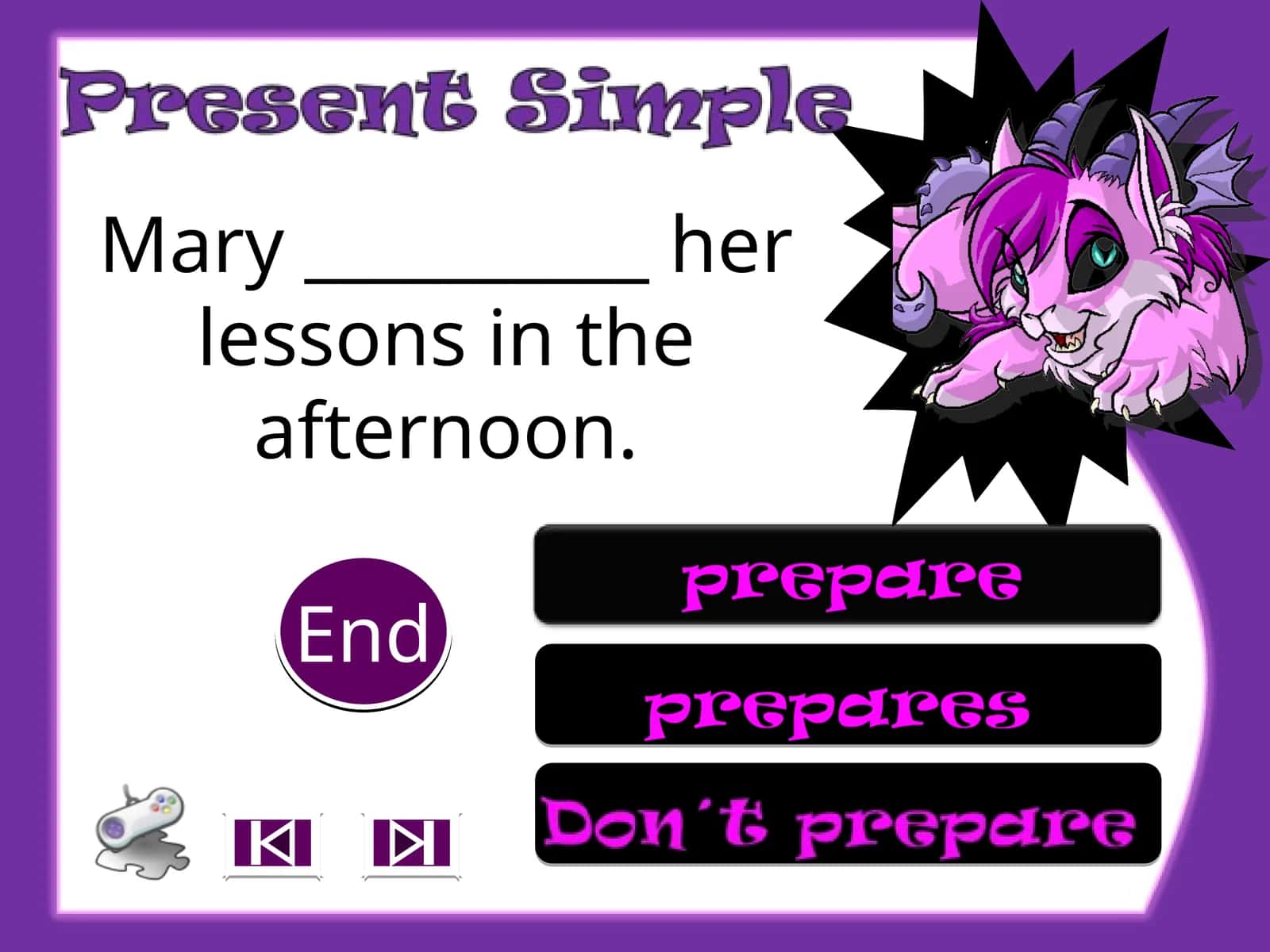 Present simple 1