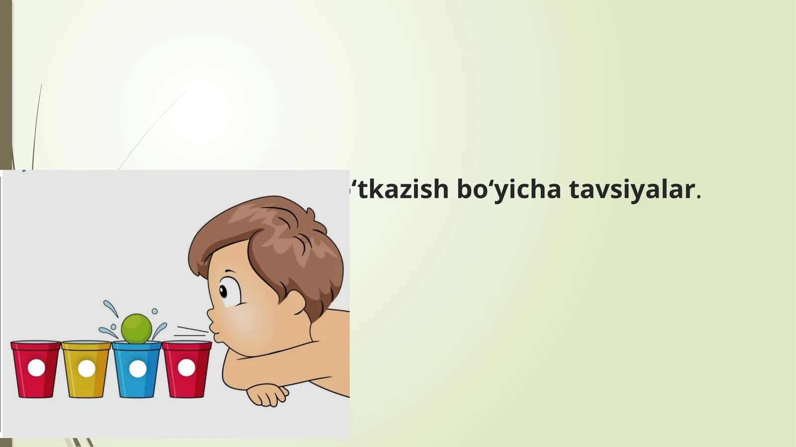 Nafas mashqlarini o‘tkazish bo‘yicha tavsiyalar 1