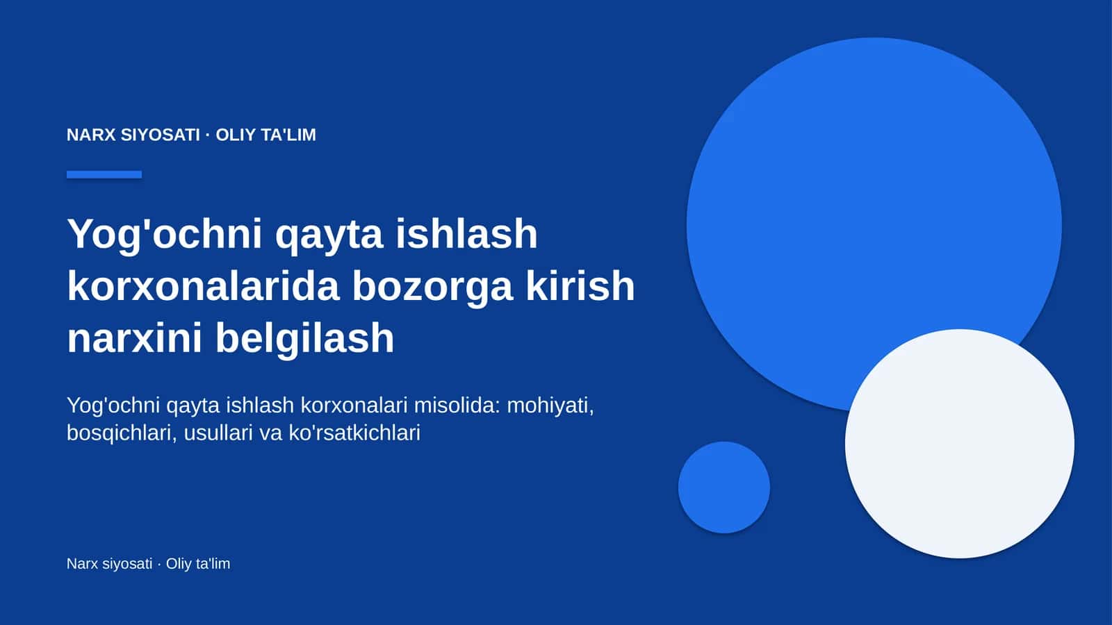 yog'ochni qayta ishlash korxonalarida bozorga kirish narxini belgilash 3036 1