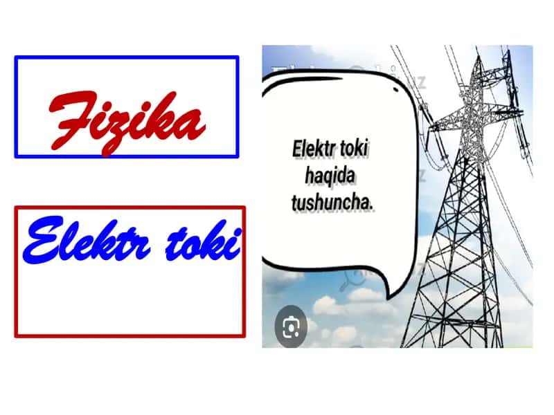 Elektr toki 1