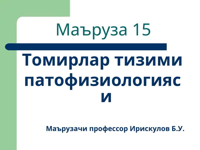 Маъруза15 1