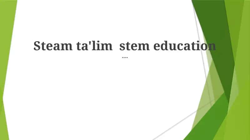Steam Ta'limi: Xarajat-Foyda Tahlili 1
