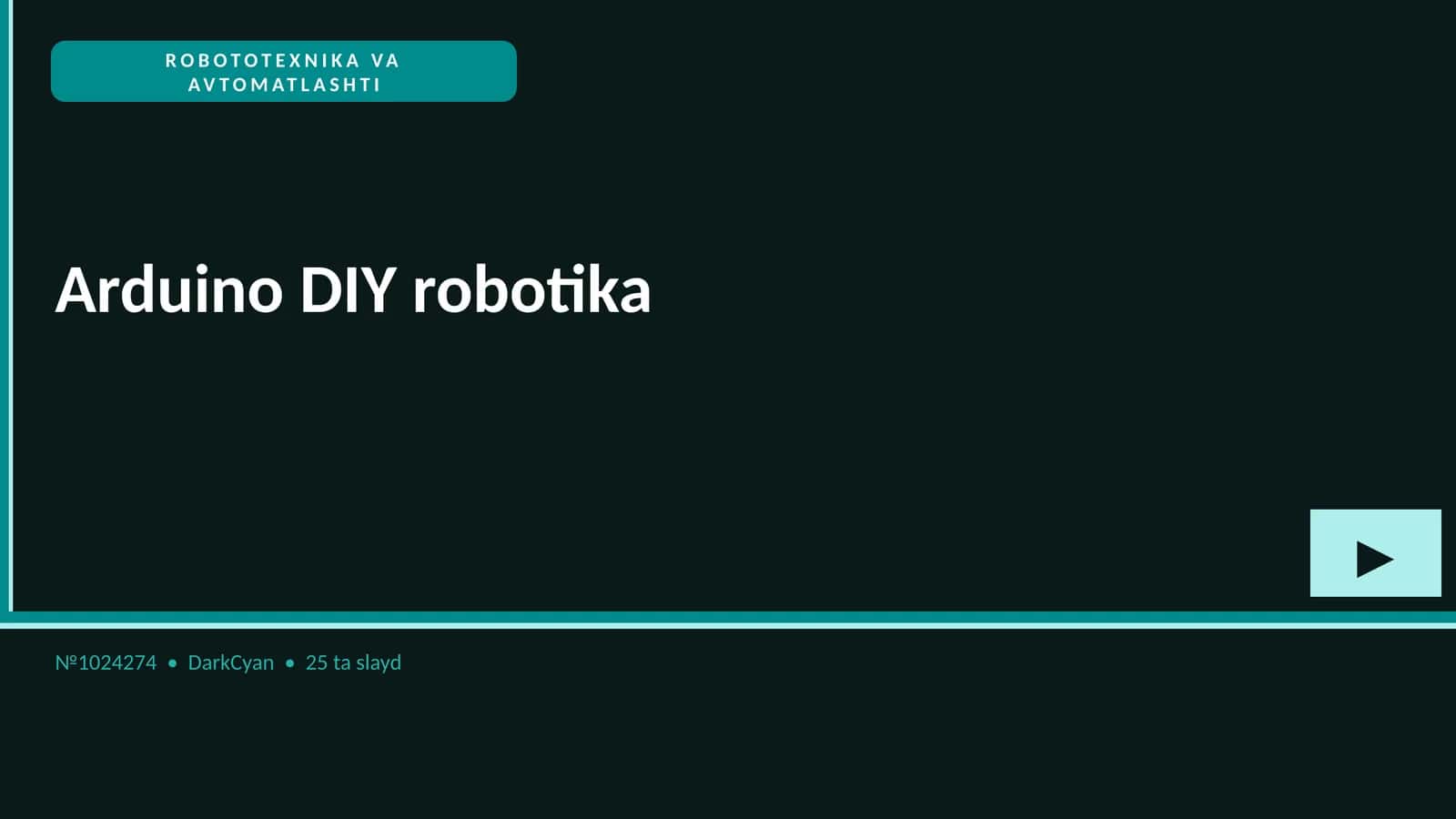 Arduino DIY robotika 1