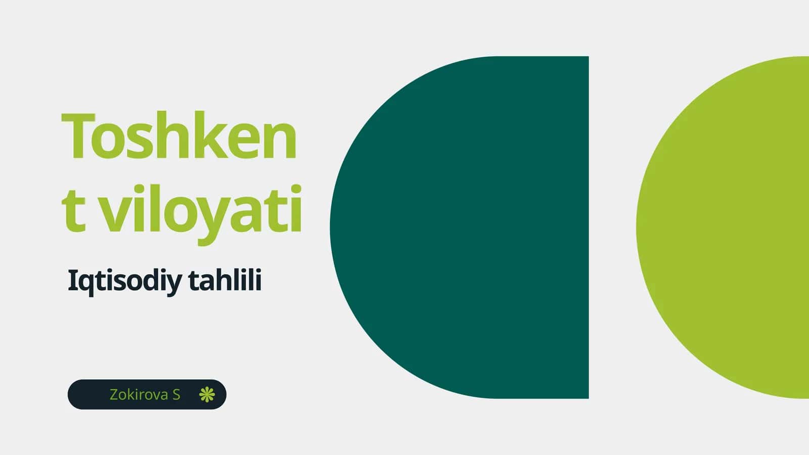 Iqtisodiy tahlili 1