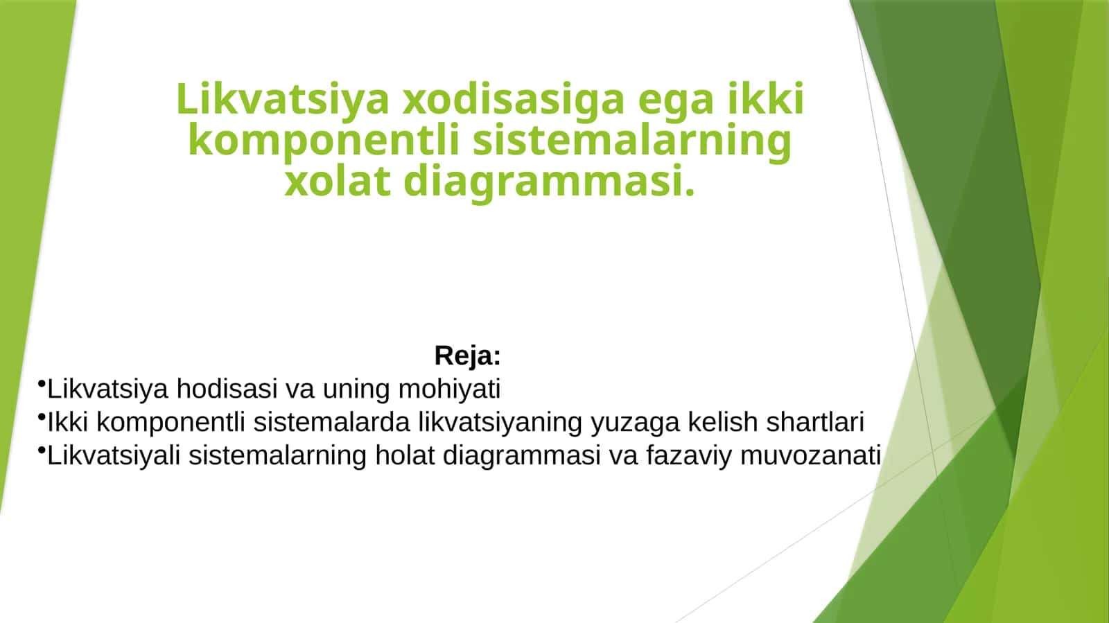 Likvatsiyaxodisasigaegaikkikomponentlisistemalarningxolatdiagrammasi 1