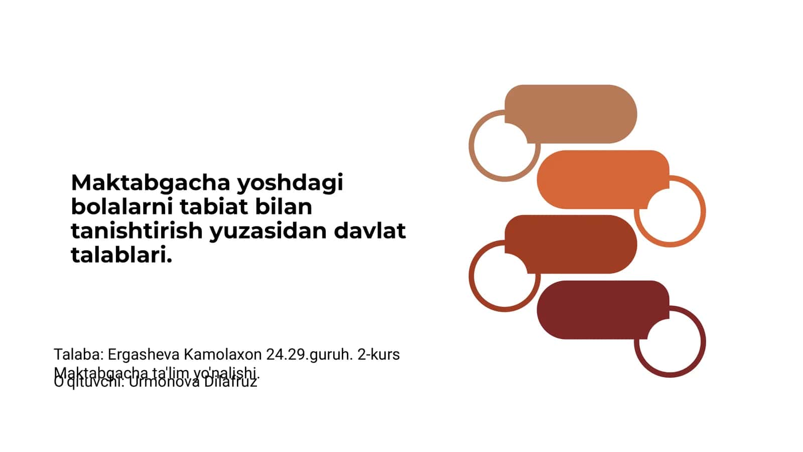 Maktabgacha yoshdagi bolalarni tabiat bilan tanishtirish yuzasidan davlat talablari 1
