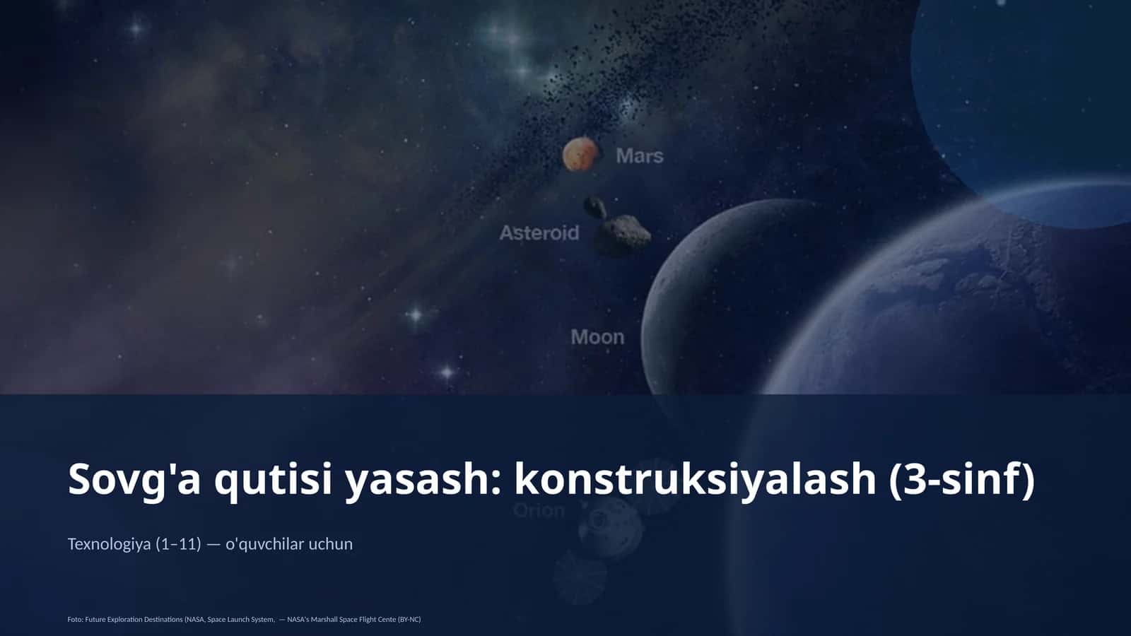 Texnologiya (1– 11) — o'quvchilar uchun 1