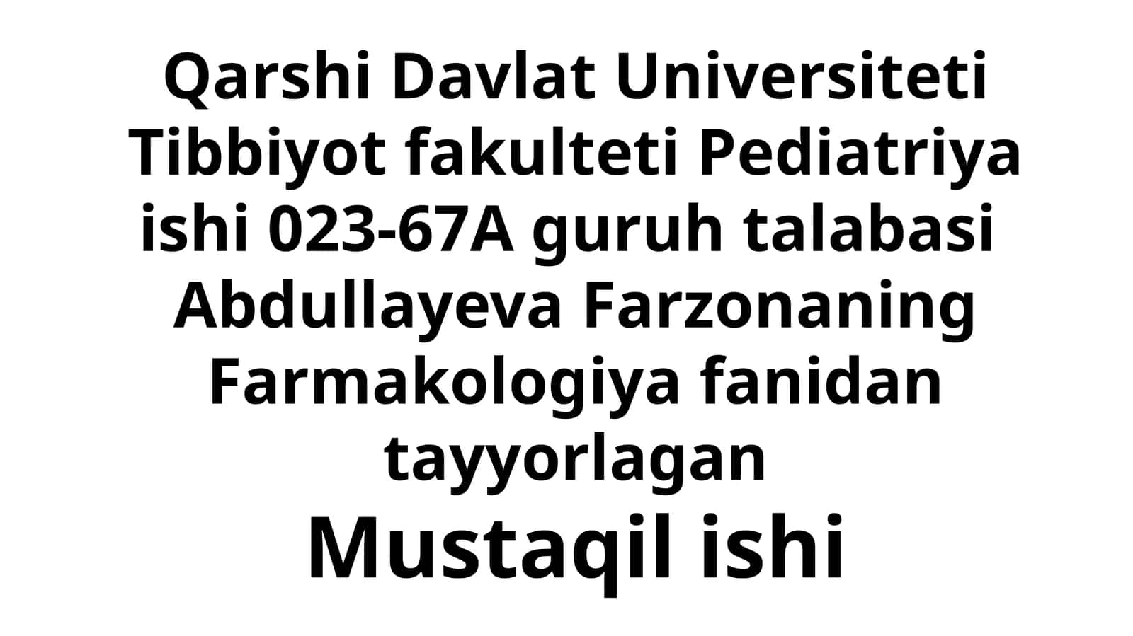 Nikotinizm va uning asoratlari 1